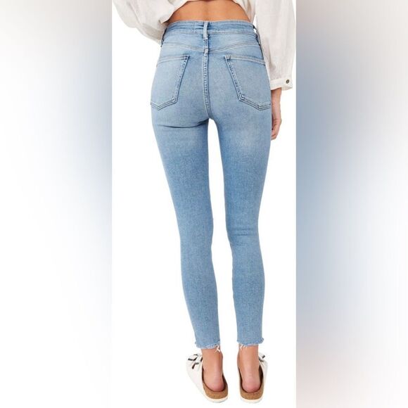 NWT Free People High Waist Raw Ankle Denim Sz 24 - Picture 8 of 16